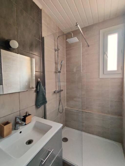 Ferienwohnung La Jungle Urbaine Avec Garage Prive & Climatisation Perpignan Exterior foto